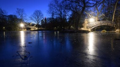 In Sachsen war es in der letzten Nacht am kältesten. Der DWD hat -17,9 Grad ermittelt.