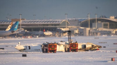 Toronto: Bruchlandung von US-Flugzeug – 18 Verletzte, keine Toten