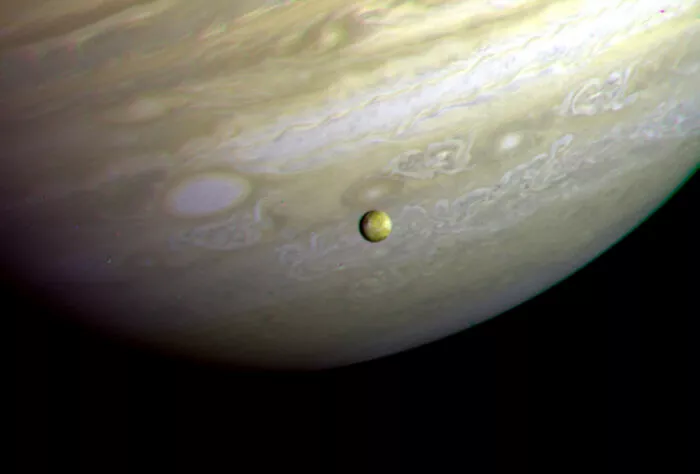 Voyager 2-Aufnahme vom Jupiter