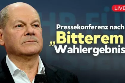 SPD-Pressekonferenz nach „bitterem Wahlergebnis“ für den Bundeskanzler (SPD-Restream OFFLINE)