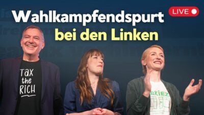 [Live ab 16 Uhr] Wahlkampf-Endspurt von Die Linke in Berlin