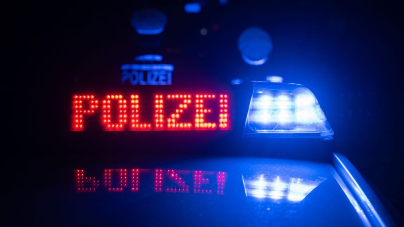 Die Polizei rückte mit einem größeren Augebot aus.