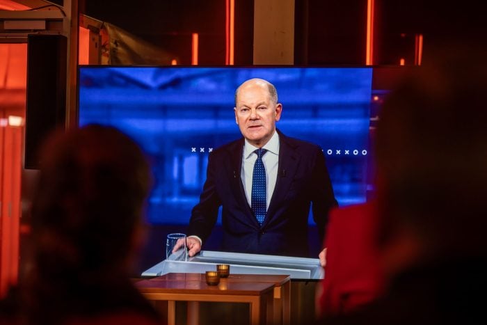 Bundeskanzler Olaf Scholz lieferte sich vor allem mit AfD-Chefin Alice Weidel einige Wortgefechte.