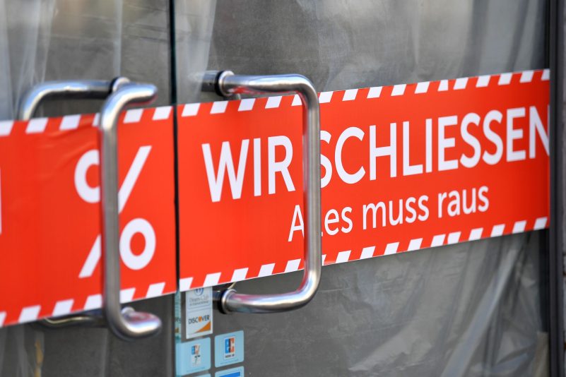 Krisen fordern Tribut: mehr Unternehmensinsolvenzen (Archivbild)