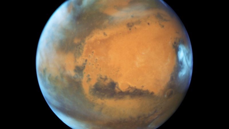 Der rötliche Planet Mars, wie er auf einem Bild des «Hubble»-Weltraumteleskops zu sehen ist. (Archivbild)