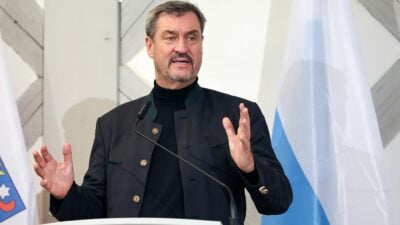 Markus Söder ist überzeugt, die Brandmauer zur AfD sei «härter denn je» (Archivbild).