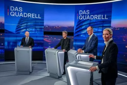 Viererrunde: Merz sieht SPD oder Grüne als mögliche Partner