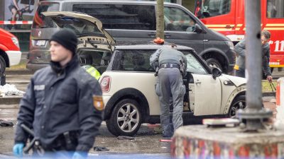 Laut Polizei wurden viele Menschen verletzt.