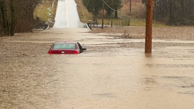 Acht Tote nach Überflutungen in Kentucky