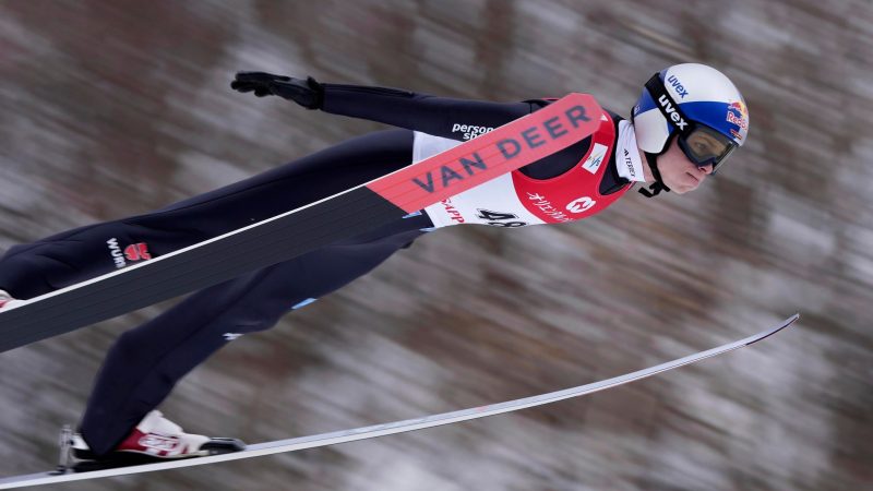 Bester Deutscher auf Rang neun: Andreas Wellinger.