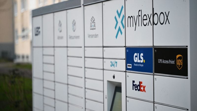 Myflexbox betreibt schon seit längerem Automaten in Deutschland, in denen mehrere Paketdienstleister Sendungen lagern.