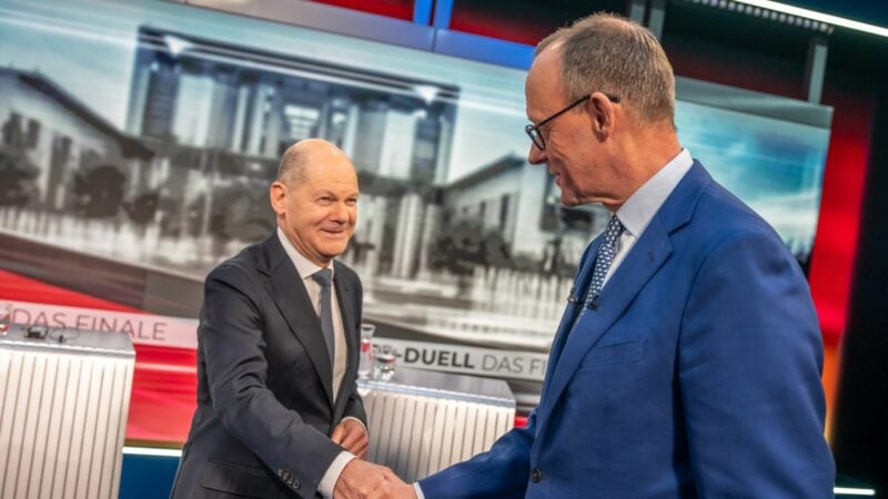 Kanzler Scholz würde zu Kanzlerkandidat Merz ins Flugzeug steigen.