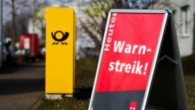 Streiks bei der Post: In dieser Woche 27.000 Teilnehmer