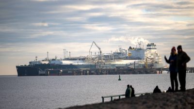 Über die Nordsee-Terminals kam 2024 im Vergleich zur Ostsee das meiste LNG.