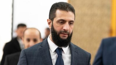 Der syrische Übergangspräsident Ahmed al-Scharaa hat sich zum Ziel gesetzt, das vom Bürgerkrieg zerrissene Land wieder zu einen. (Archivfoto)