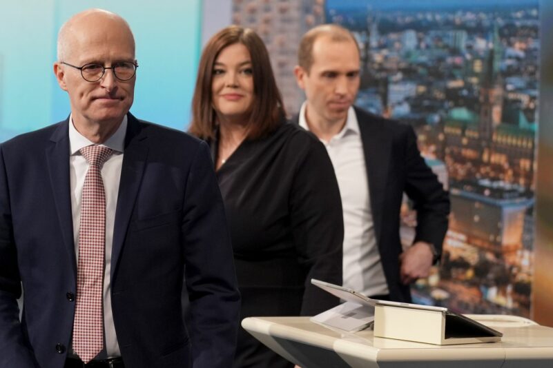 Tschentscher kann die zukünftige Hamburger Regierung anführen.
