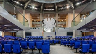 Die Sitzverteilung im Bundestag bleibt nach dem endgültigen Ergebnis gleich.