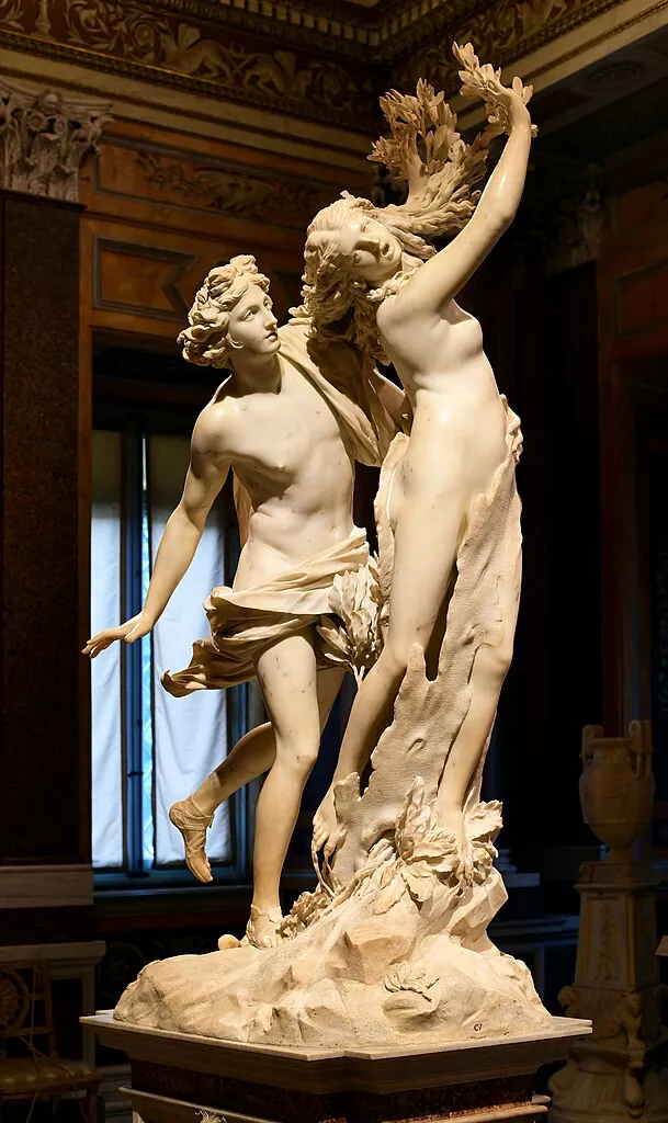 „Apollon und Daphne“ von Bernini – Gesamtansicht