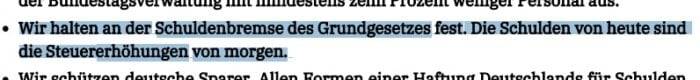 Bildschirmfoto: Wahlprogramm von CDU und CSU, Seite 8, PDF