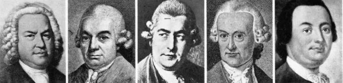 Johann Sebastian Bach und seine Söhne