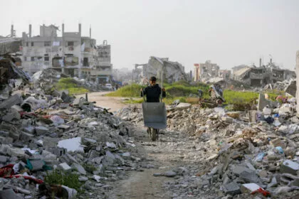 Macron warnt vor Umsiedlung der Gaza-Bevölkerung