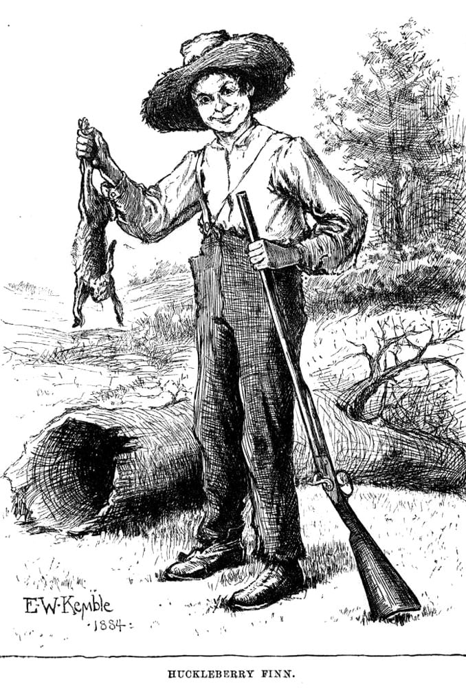 Huckleberry Finn von Mark Twain