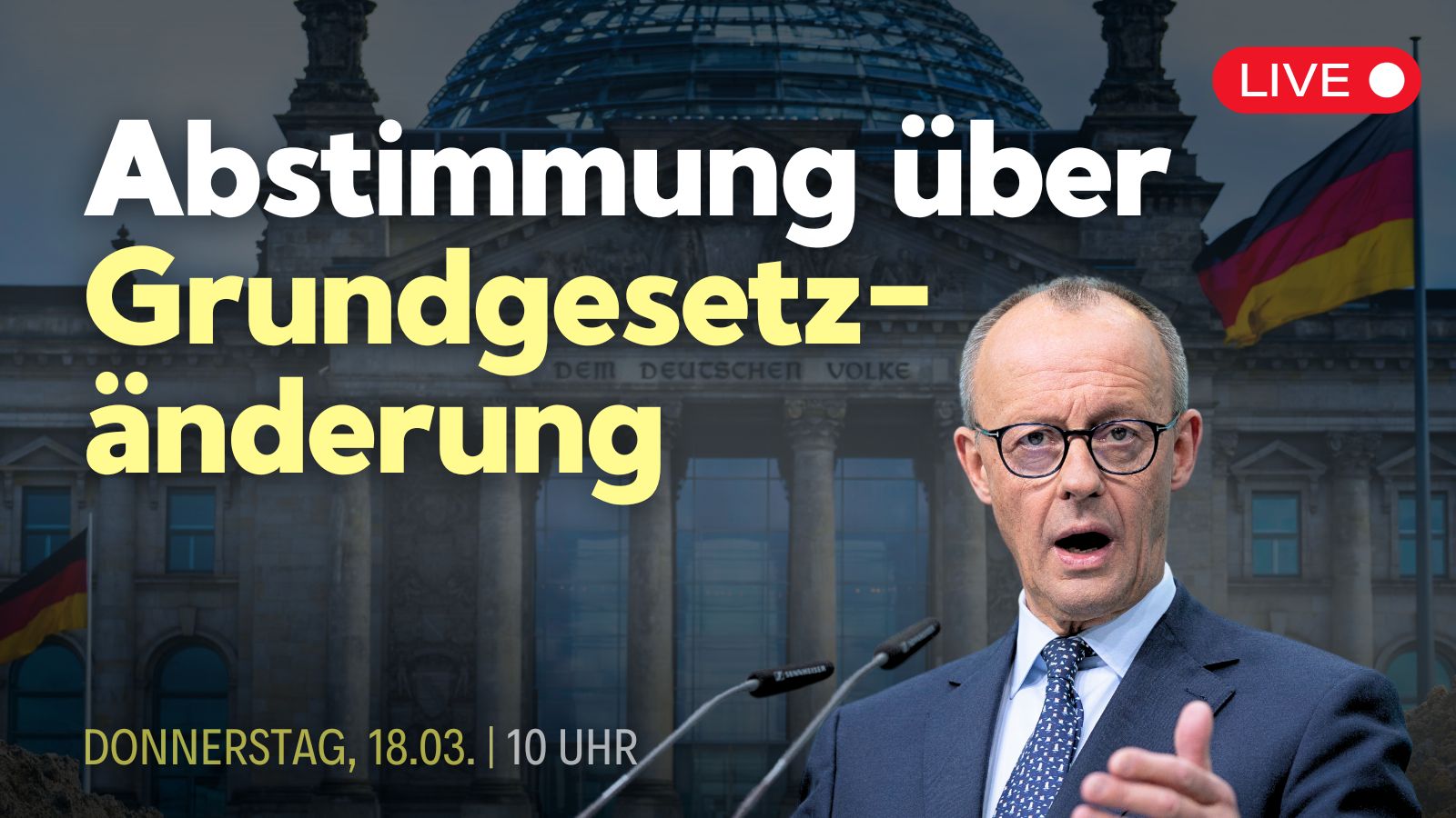 [Live] Showdown um die Schuldenbremse: Der Bundestag hat zugestimmt