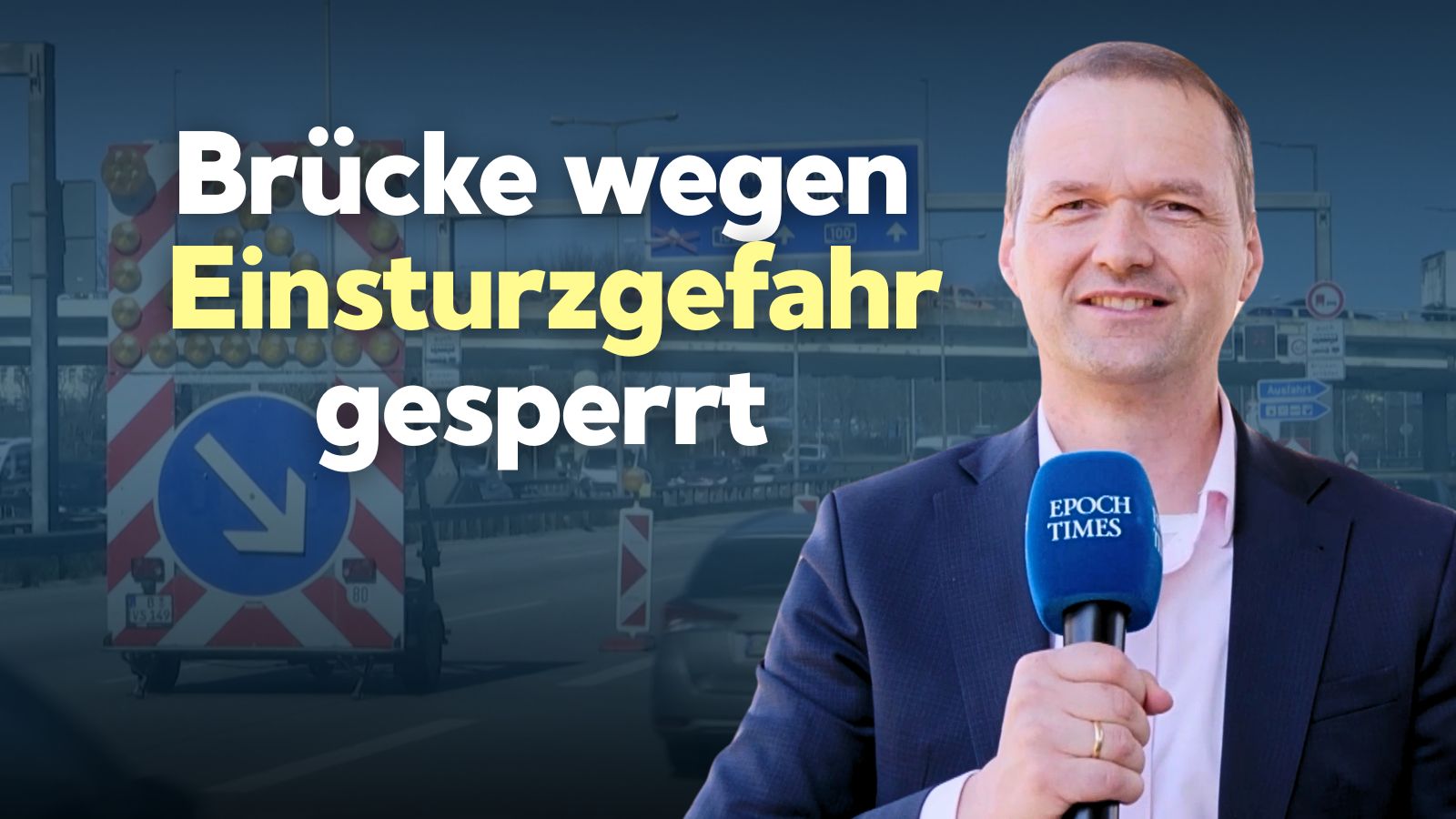 Verkehrschaos vorprogrammiert: Zentrale Autobahnbrücke in Berlin komplett gesperrt