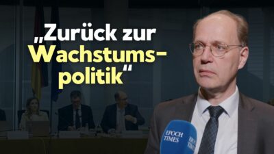 Vorsitzender des Stabilitätsrates: „Zurückkehren zu ein Wachstumspolitik“