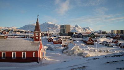 Blick in die grönländische Hauptstadt Nuuk. (Archivbild)