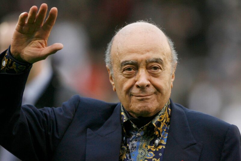 Mehrere Frauen hatten dem mittlerweile gestorbenen Unternehmer Mohamed Al Fayed sexuelle Gewalt vorgeworfen. (Archivbild)