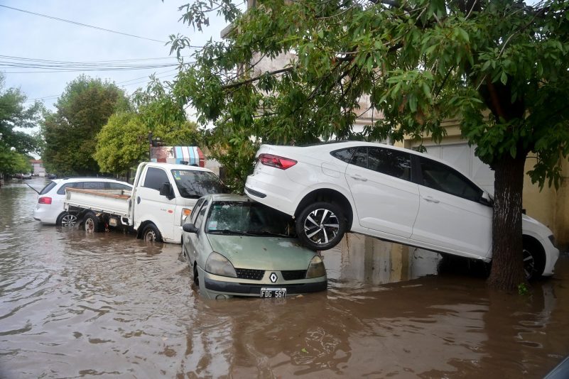 Das Unwetter hat für viel Zerstörung gesorgt.