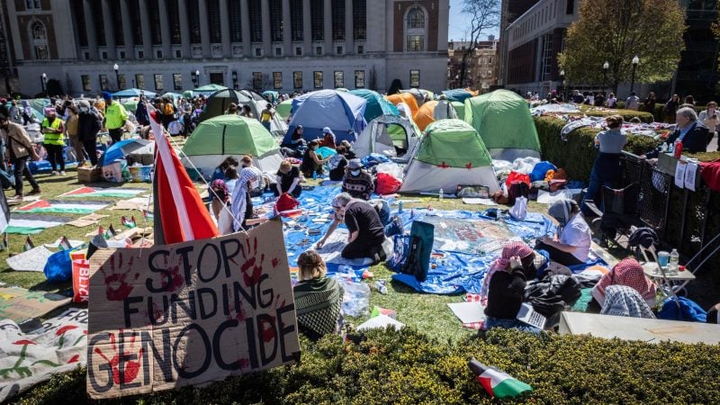 Columbia wurde im vergangenen Frühjahr zum Schauplatz großer propalästinensischer Demonstrationen und Gegenproteste. (Archivbild)