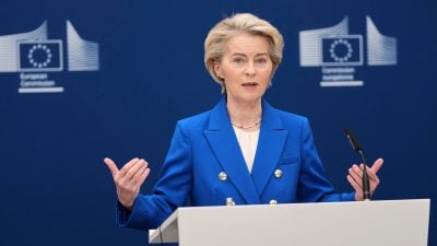 Von der Leyen will Europa wieder aufrüsten.