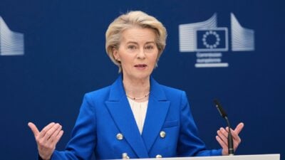 Von der Leyen will Europa wieder aufrüsten.