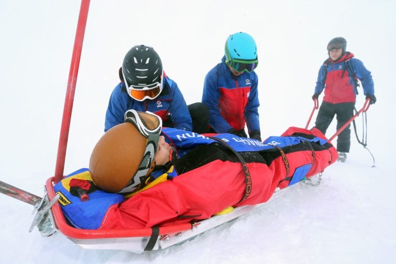 Die Art der Skiunfälle hat sich verändert. (Symbolbild)