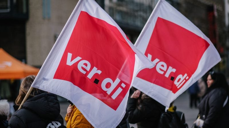 Die Gewerkschaft Verdi plant für Donnerstag bundesweite Warnstreiks. (Archivbild)