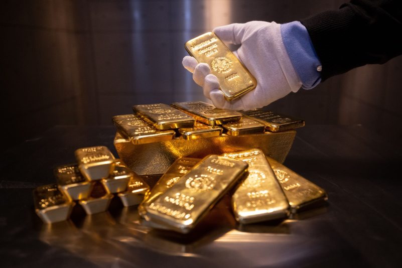 Gold setzt seinen Höhenflug fort.