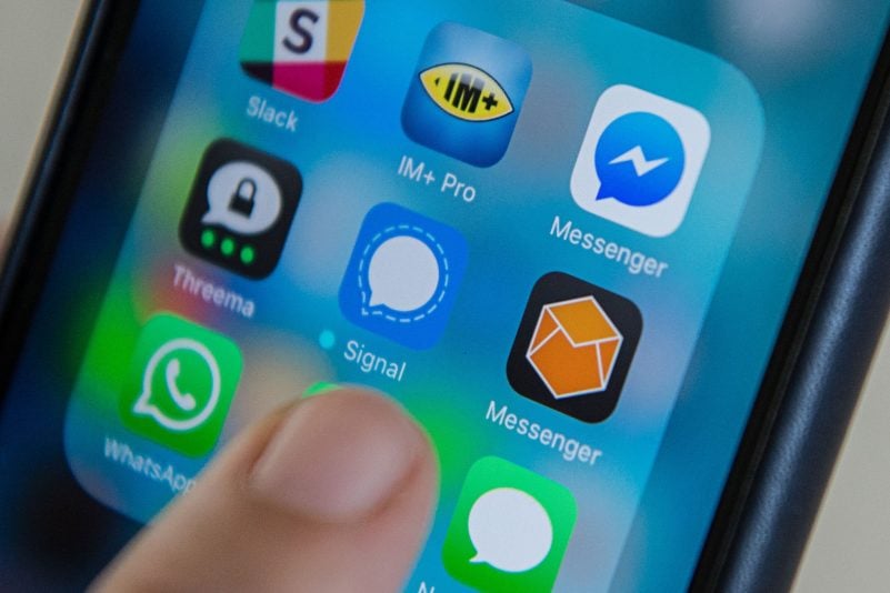 Chatnachrichten-Apps auf einem Smartphone - aus dem Alltag vieler Menschen sind Chats nicht mehr wegzudenken.