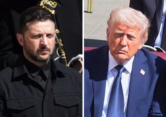 Es war das erste Treffen von Trump und Selenskyj seit dem Eklat im Weißen Haus.