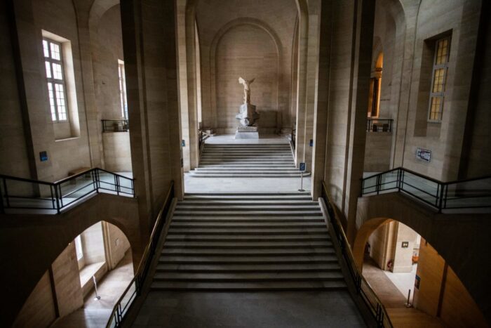 Nike von Samothrake im Louvre