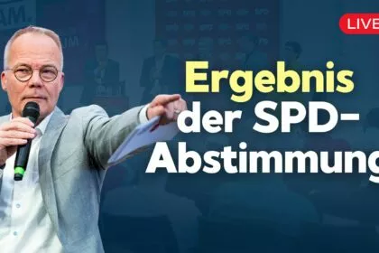 Ergebnis des SPD-Mitgliedervotums über den Koalitionsvertrag mit CDU/CSU
