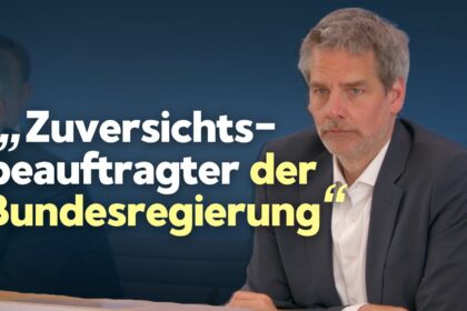 Regierungssprecher sieht sich als „Zuversichtsbeauftragten der Bundesregierung“