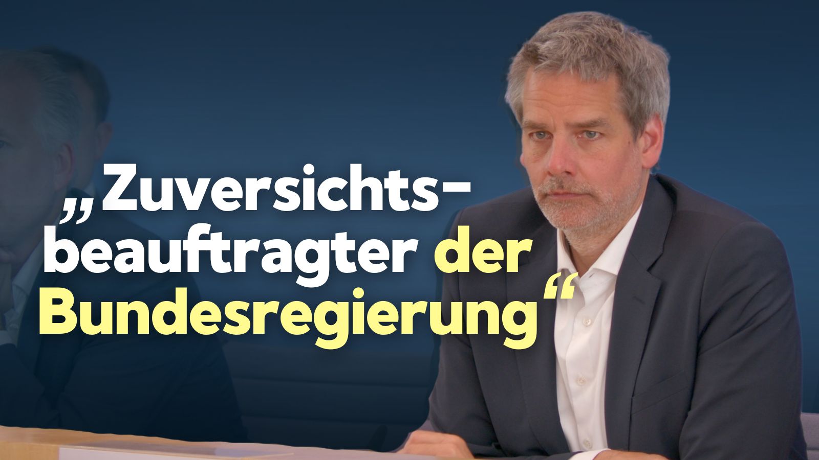 Regierungssprecher sieht sich als „Zuversichtsbeauftragten der Bundesregierung“