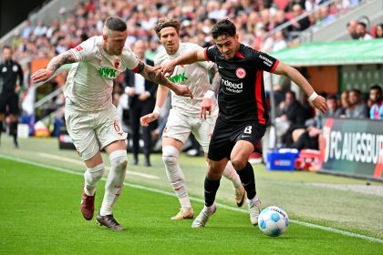 0:0 in Augsburg: Frankfurt holt Punkt beim Trapp-Comeback