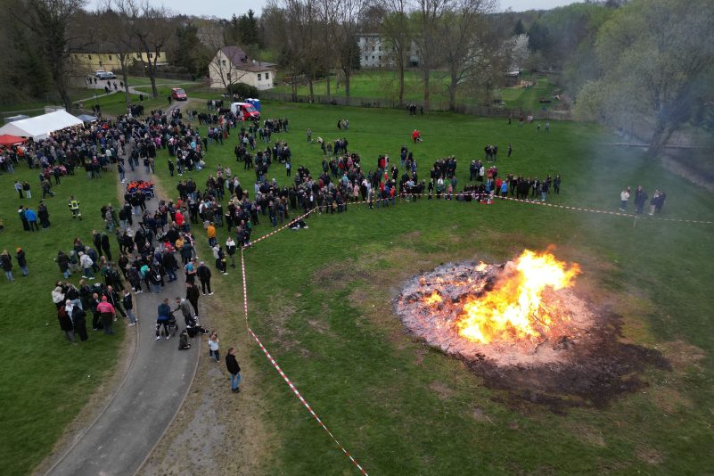 Das Wetter dürfte bei Osterfeuern mitspielen.