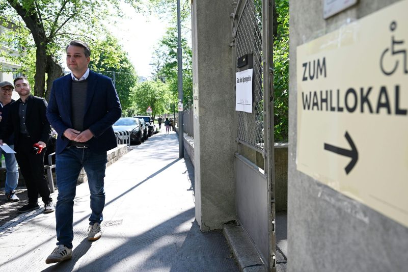 Wiens FPÖ-Spitzenkandidat Dominik Nepp setzte im Wahlkampf auf die Themen Sicherheit und Migration.