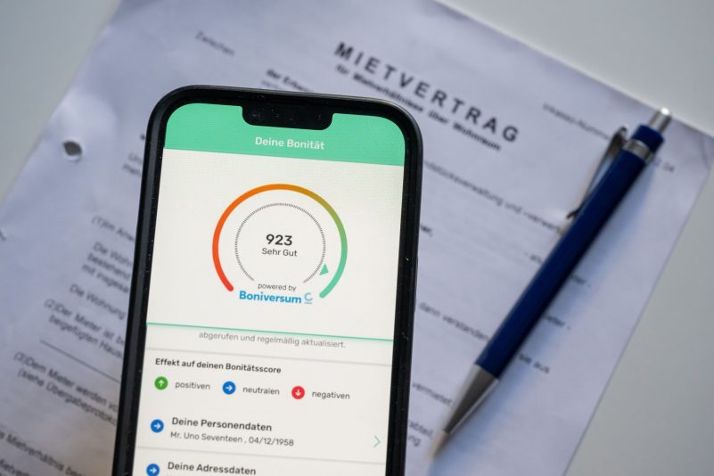 Über die App ihrer Tochter «Bonify» gewährt die Schufa bereits Einblick in individuelle Daten (Symbolbild)