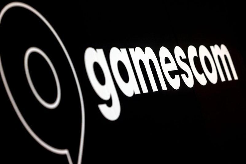 Das Gamescom-Logo wird auch künftig auf dem Kölner Messegelände zu sehen sein.