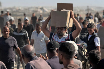 Gaza: Tausende stürmen Verteilzentrum von neuer Hilfsorganisation